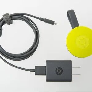 Google Chromecast in Yellow